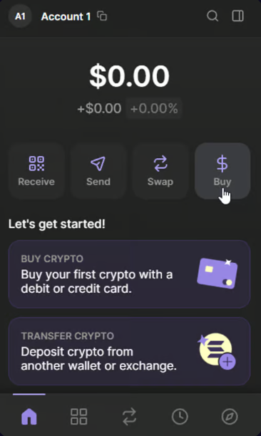 6. Fund Your Wallet