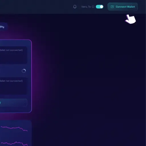 Screenshot for Go to Raydium & connect your wallet
