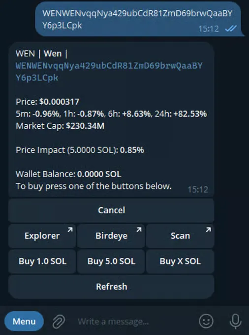Screenshot for Achetez des tokens instantanément