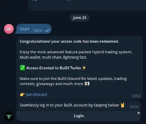 Screenshot for Rejoindre BullX et créer votre compte