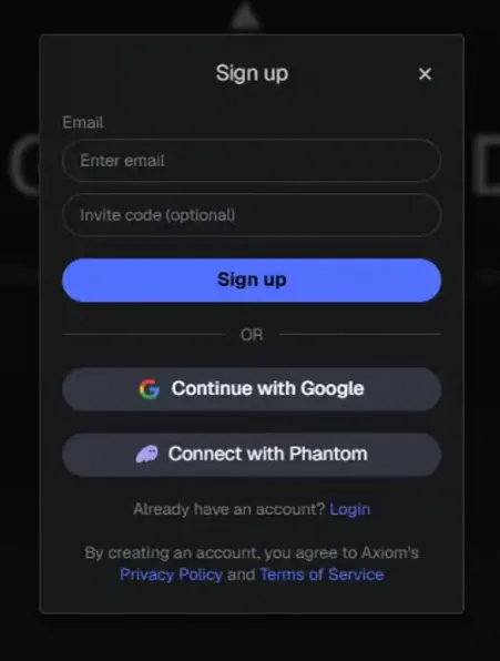 Screenshot for Choisir une méthode d’inscription