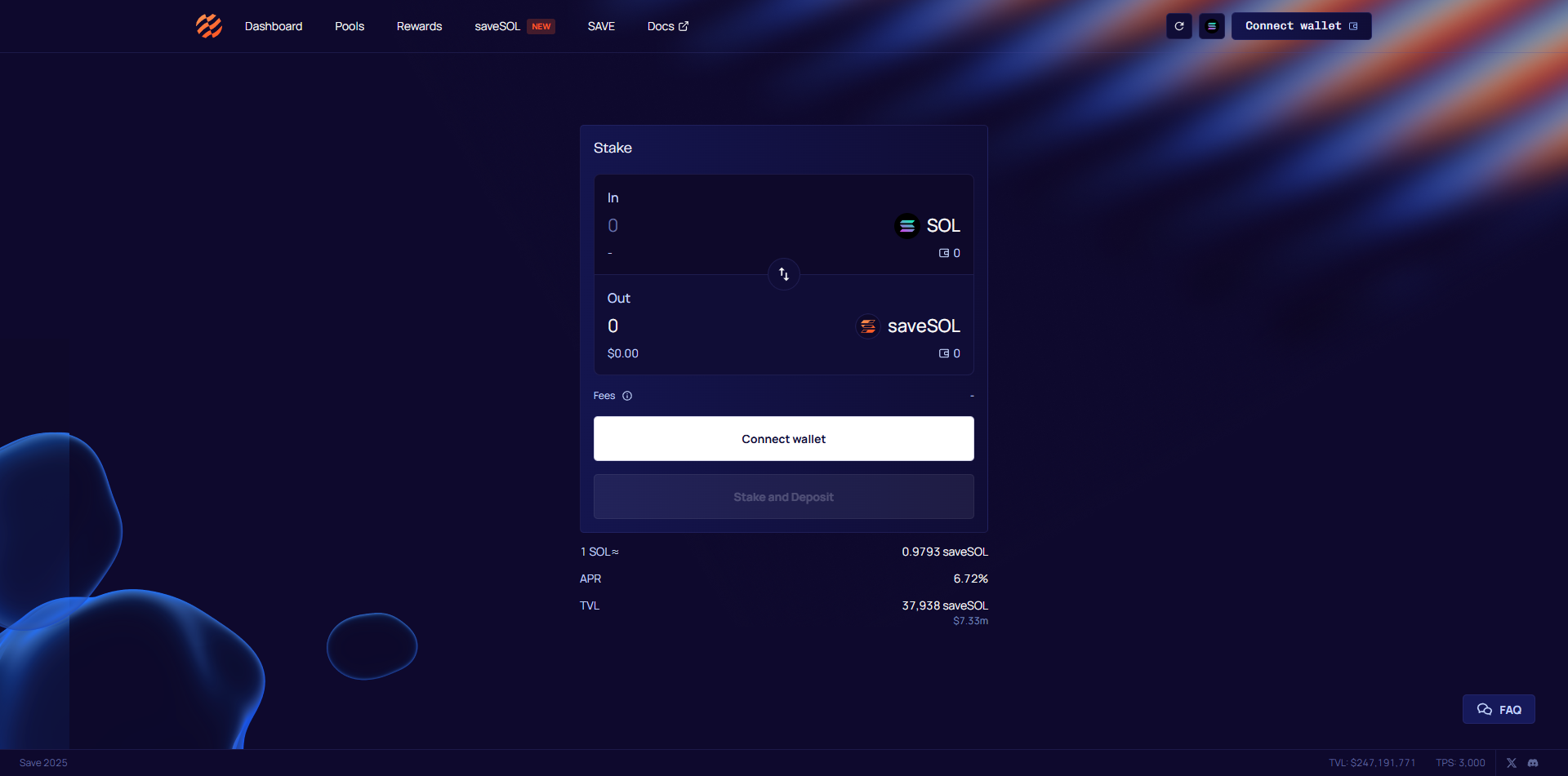 Save.finance Staking