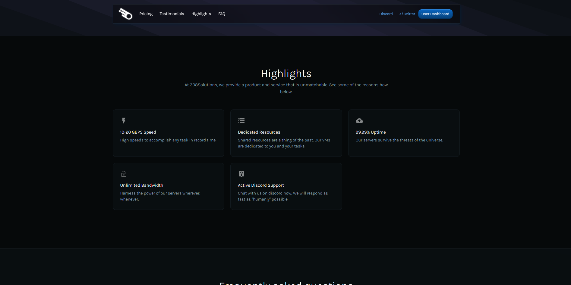 308 Solutions Highlights