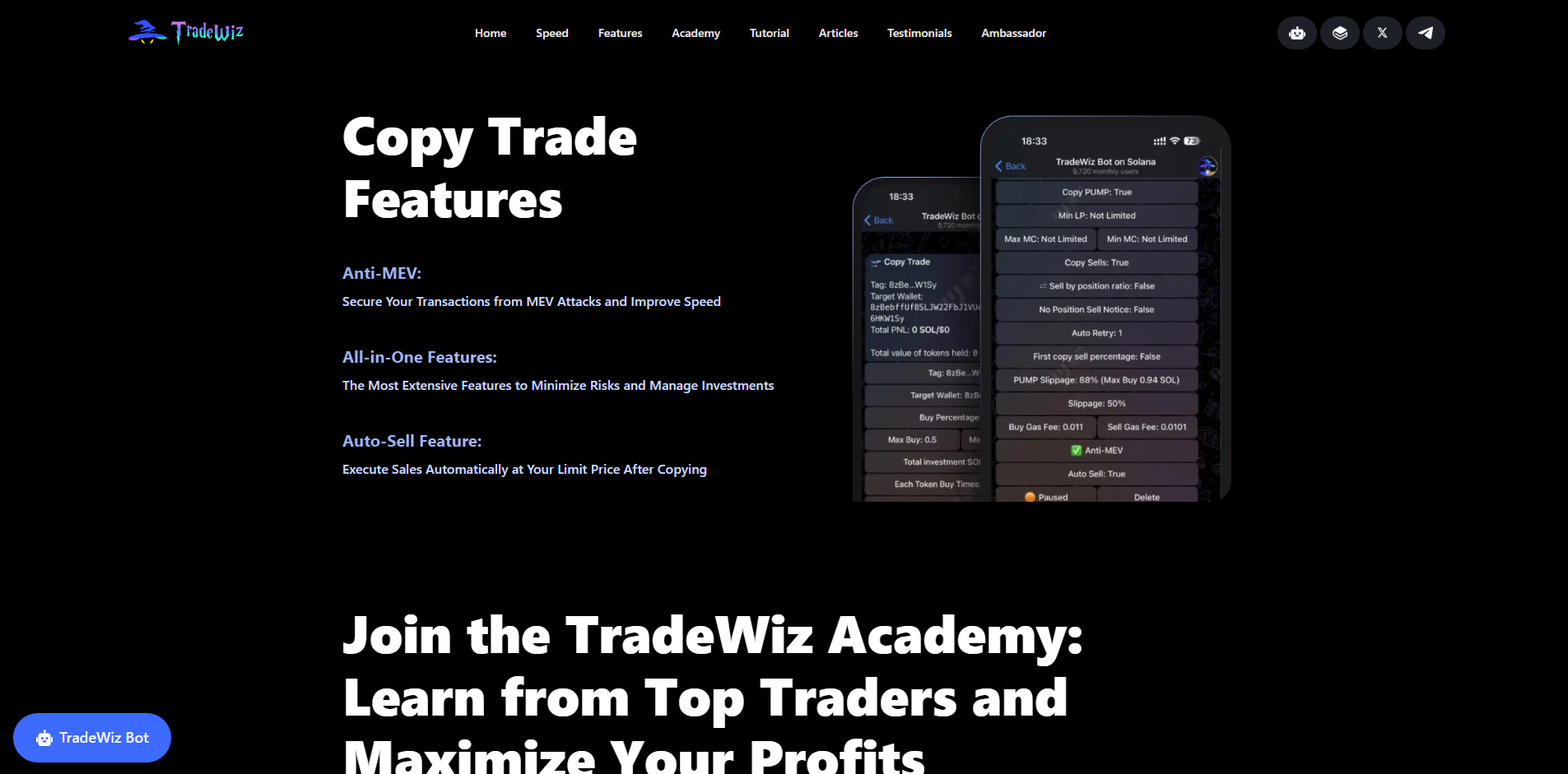 TradeWiz Copy Trade