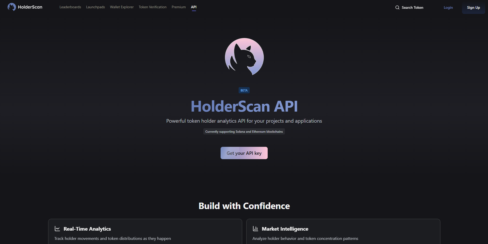 HolderScan API