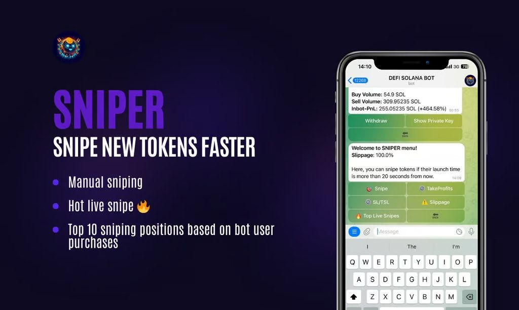 DEFI SOLANA BOT Sniper