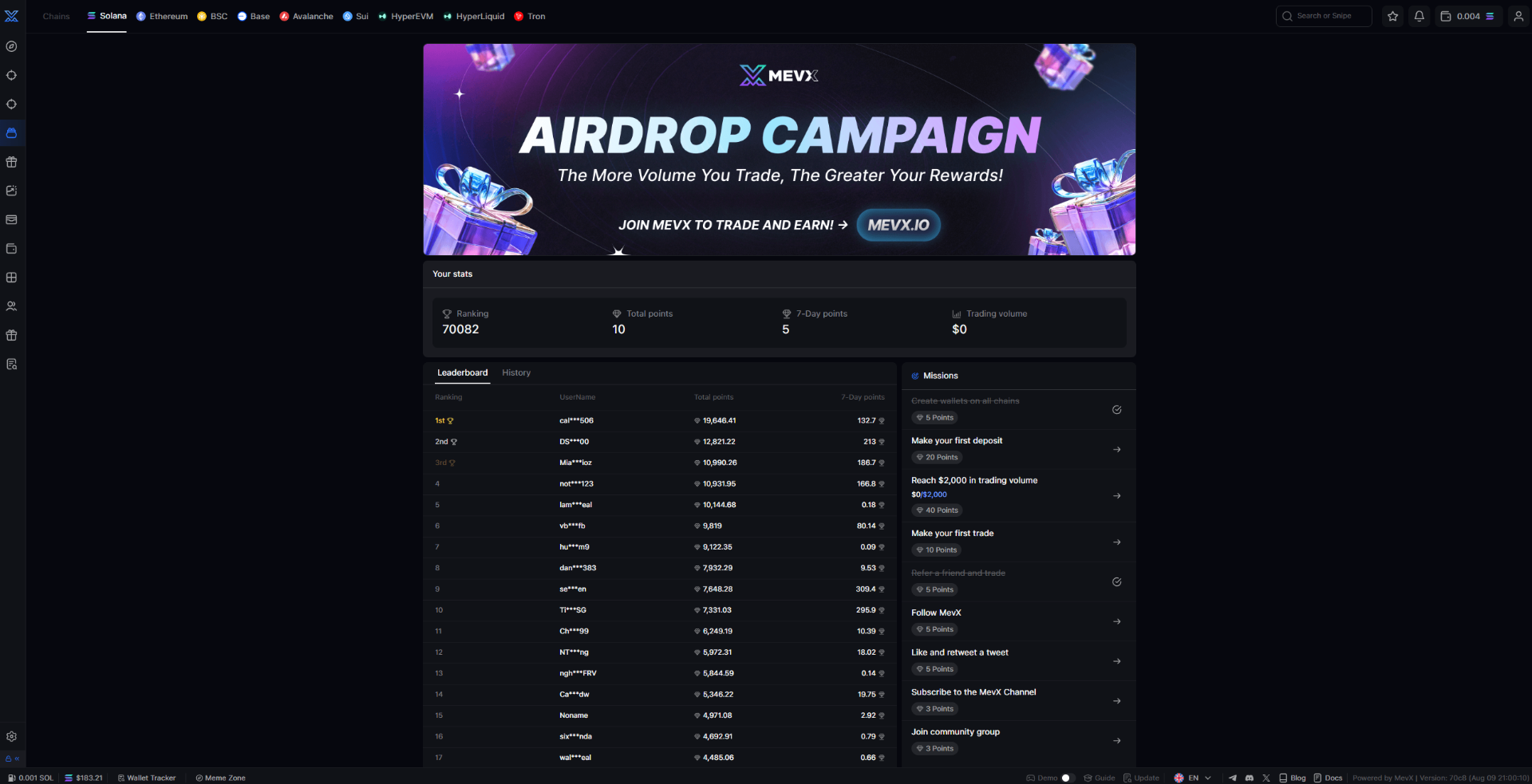 MevX Airdrop