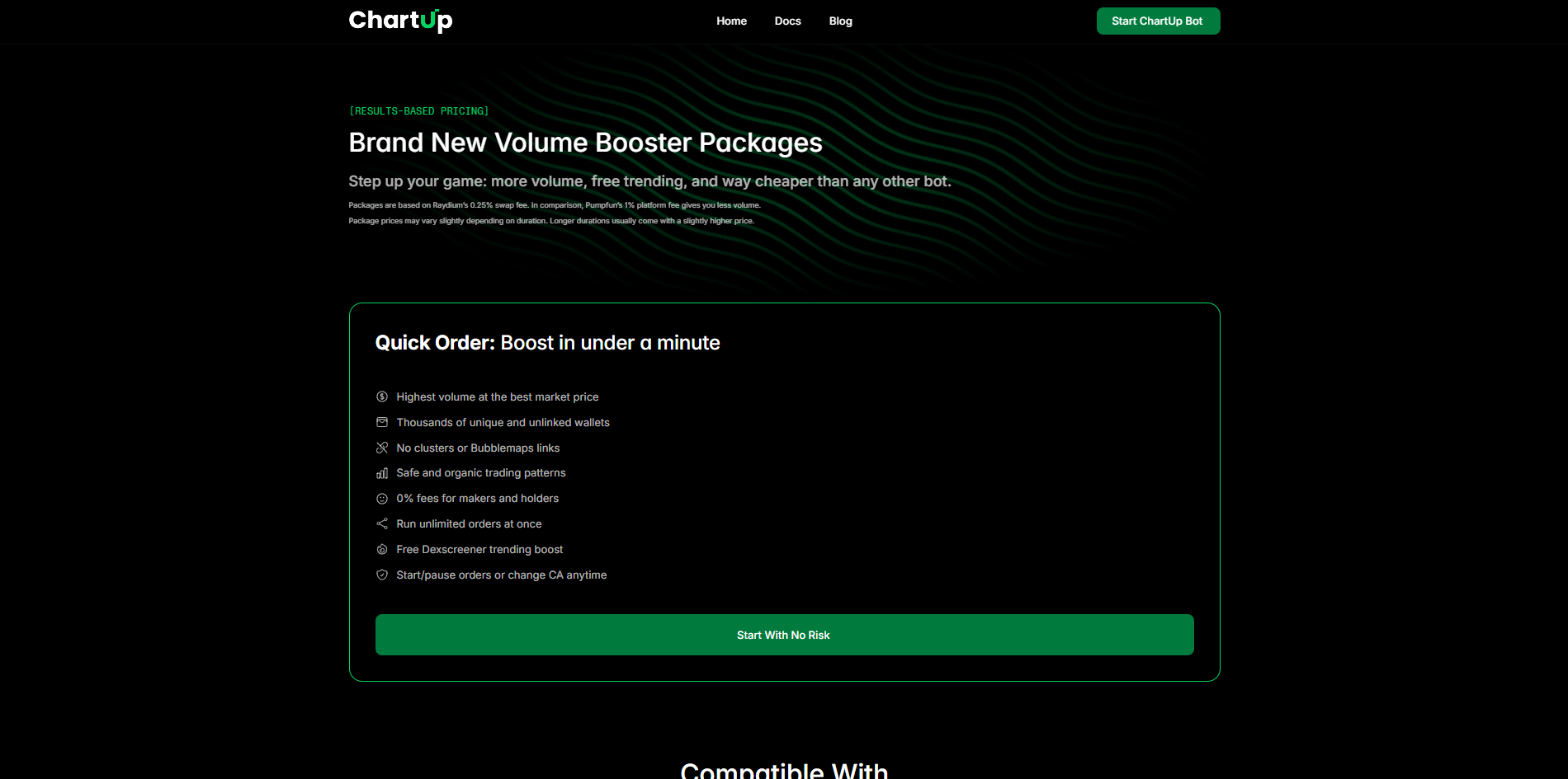 ChartUp Solana Volume Bot