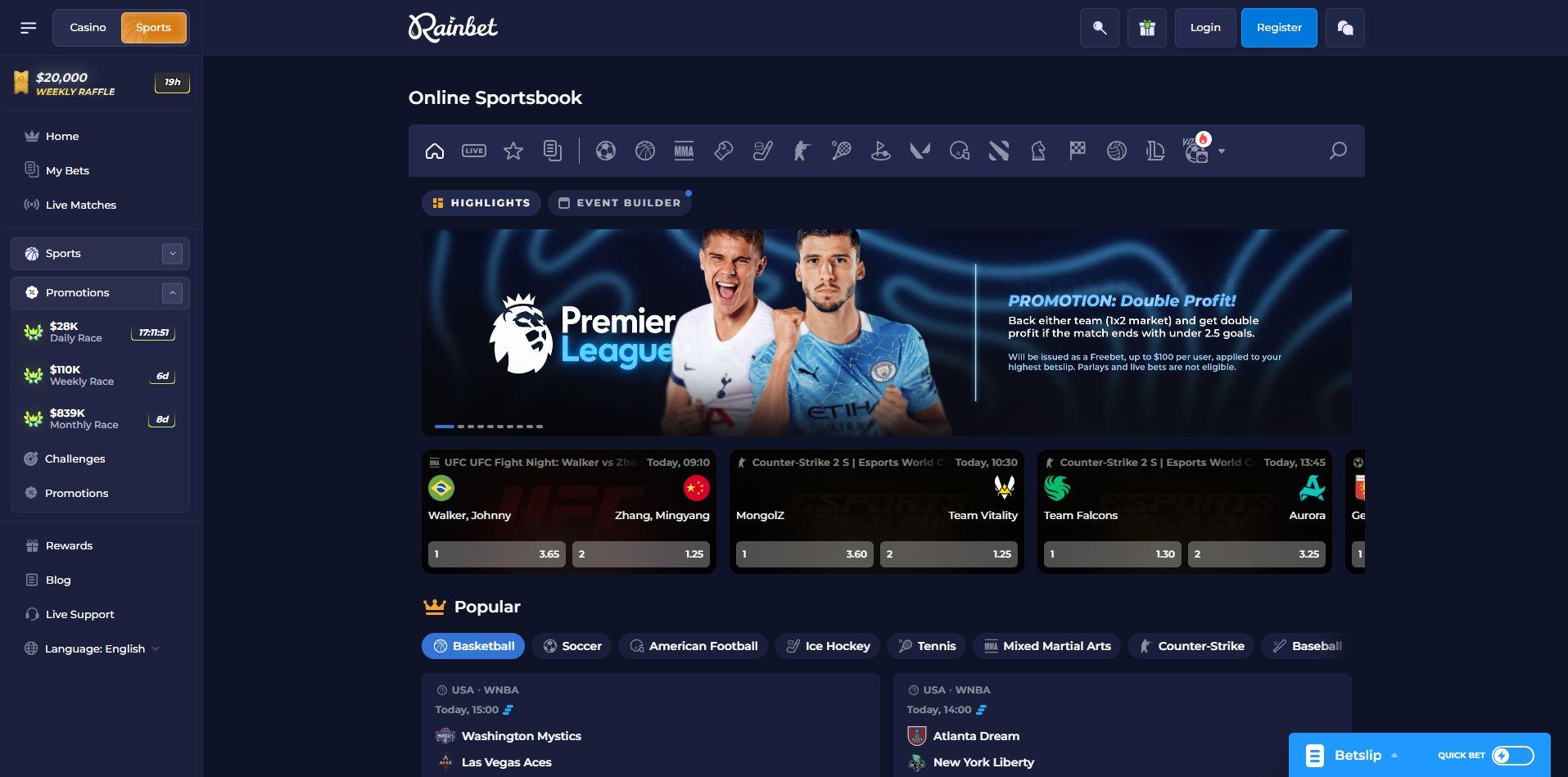 Rainbet Sports