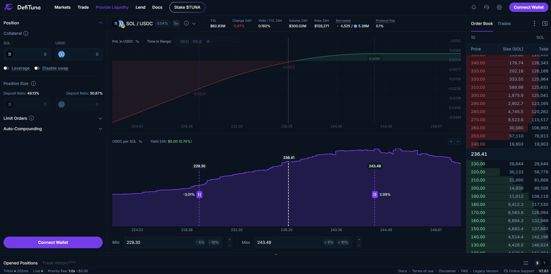 DeFituna Solana DEX DeFi Hub